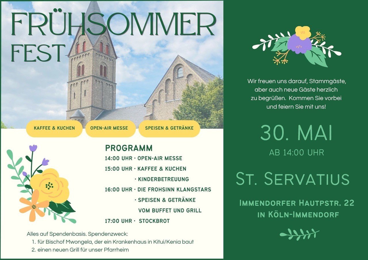 Frühsommefestflyer